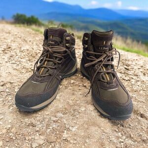L.L. Bean TEK 2.5 Men's Trail Hikers Waterproof Boots 290559 Size 8 WIDE